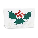 Primal Elements Holly Berry 6.0 Oz. Handmade Glycerin Bar Soap
