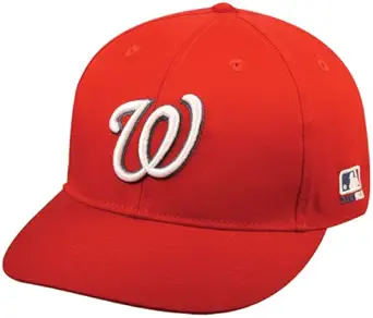 Outdoor Cap Washington Adult Nationals Cap Adjustable Replica Baseball Hat Red