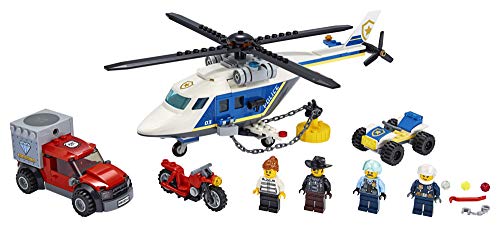 LEGO City Police Helikopter Chase 60243 Polizei-Spielset, Bausätze für Kinder, New 2020 (212 Teile) – Bild 3