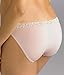 Natori Underneath Lace Trim Body Doubles V-front Bikini Panty