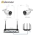 Jennov 4 Channel CCTV Wireless WiFi IP Security Camera System 12