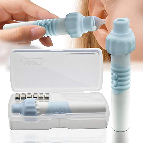 Reazeal New Ear Wax Vacuum Removal Kit, Ear Cleaner Electric Earwax Removal Tools for Adults and Kids, Safe Remover Vibration Removal Cleaning Easy Painless Tool - Thumbnail 7