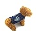 DOGGYZSTYLE Cool Blue Dog Jean Jacket Small Pet Outfits Dog Clothes for Small Medium Dogs Cats Boys Girls Pet Vest Denim Coats Puppy Shirts Doggy Costume Clothing for Shih tzu Chihuahua Yorkie Teacup