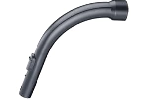 ABC PRODUCTS Compatible/Replacement Miele Plastic Curved Bent end Hose Pipe Tube Wand Handle for Classic C1, Complete C1, C2, C3 and All Miele S Series Vacuum Cleaner Hoover