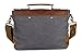 Gootium Canvas Leather Messenger Bag - Vintage Briefcase 14