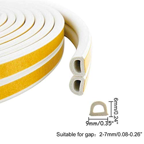 1 Wenini+Weather+Stripping+Self+Adhesive+8+2+Feet