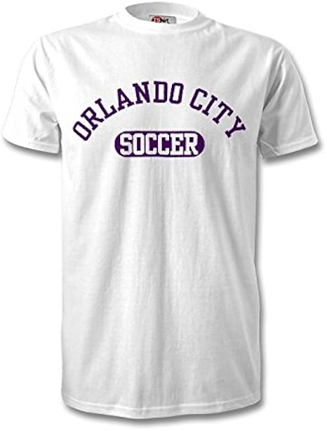 Orlando City Soccer T-Shirt White/Purple: Amazon.co.uk: Clothing