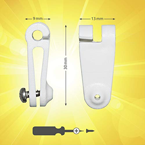 Windhager 10701 Laufhaken, Zubehör für Seilspannmarkise/Sonnensegel, Stück:60 Stück – Bild 6