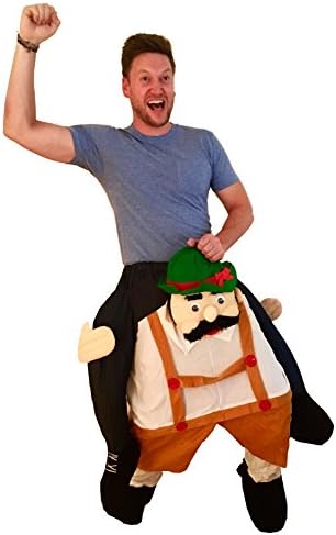 Halloween Piggyback Ride On Riding Adult Bavarian German Oktoberfest Costume