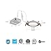 Lithonia Lighting WF4 LED 30K BN M6 9.6W Ultra Thin 4