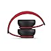 Beats S/o/l/o_3 Wireless On Ear Headphones with Carrying Case (Black-Red)thumb 4
