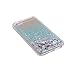 iPhone 6S Case, SAUS iPhone 6 Case, Funny Liquid Infused with Floating Bling Glitter Sparkle Dynamic Flowing Hybrid Bumper Case for iPhone 6/6S (Green)