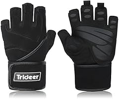 Trideer padded weight lifting gloves Clearance
