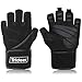 Trideer Weight Lifting Gloves with 18” Wrist Wraps Support, Pro Padded Gym Gloves for Powerlifting, Cross Training, Workout, Best for Men & Women (Pair)