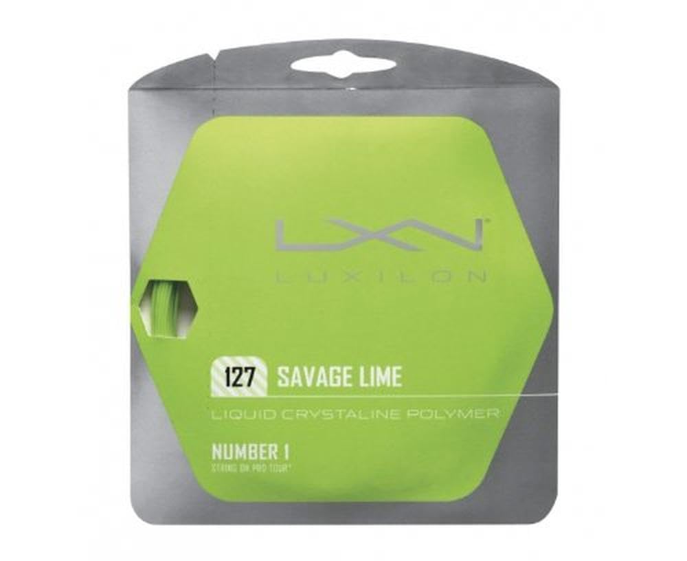 Wilson Unisex's Tennis Racket Savage String Luxilon Set