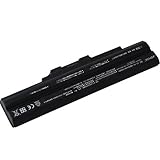 6 Cell Battery for Sony Vaio VGN-AW VGN-CS VGN-FW VGP-BPS13B/Q VGP-BPS13B VGP-BPS13A VGP-BPS21 VGP-BPS21A VGP-BPS1321B VGP-BPS13/Q VGP-BPS21B Black