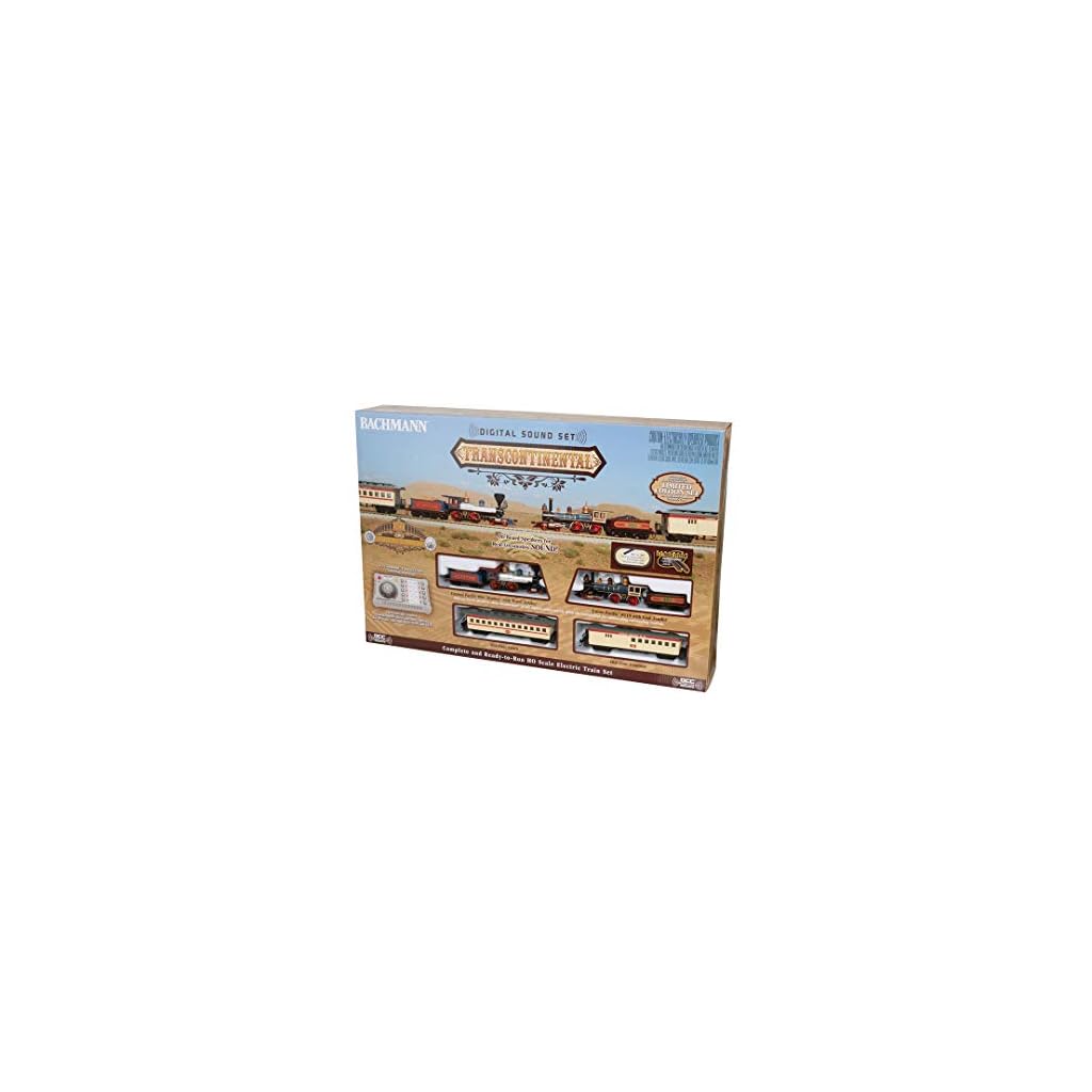Bachmann Trains TRANSCONTINENTAL DCC Sound Value Equipped Ready to Run ...