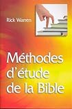 Méthodes d'étude de la Bible by