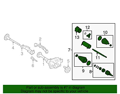 1 Genuine+22789359+Drive+Shaft+Front