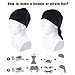 SUNMECI Neck Gaiter Warmer Windproof Mask Fleece - Face Mask Black