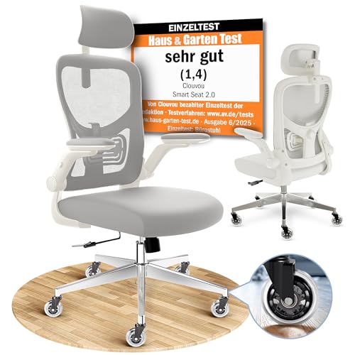 CLOUVOU SmartSeat Bürostuhl Ergonomisch [TESTSIEGER]