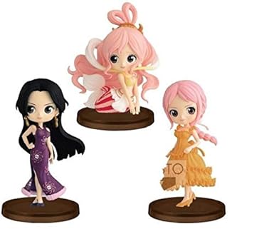 One Piece Banpresto One Piece Q Posket Petit Vol 2 3 Type Set Nami Koara Perhona Onepiece Collectibles
