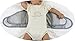 Anna & Eve - Swaddle Strap, Adjustable Arms-Only Baby Swaddle, 100% Cotton, Prevents Overheating - Large Size Fits Chest 16 to 20.5 - Aqua