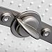 AKDY 9 Inch 4-Spray Multi-Function Rainfall Shower Head & Shower Wand Combo (Titanium Sliver - 1.8 GPM)