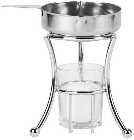 Butter Warmer Melter with Pan Stainless Steel 5 1/4" Height