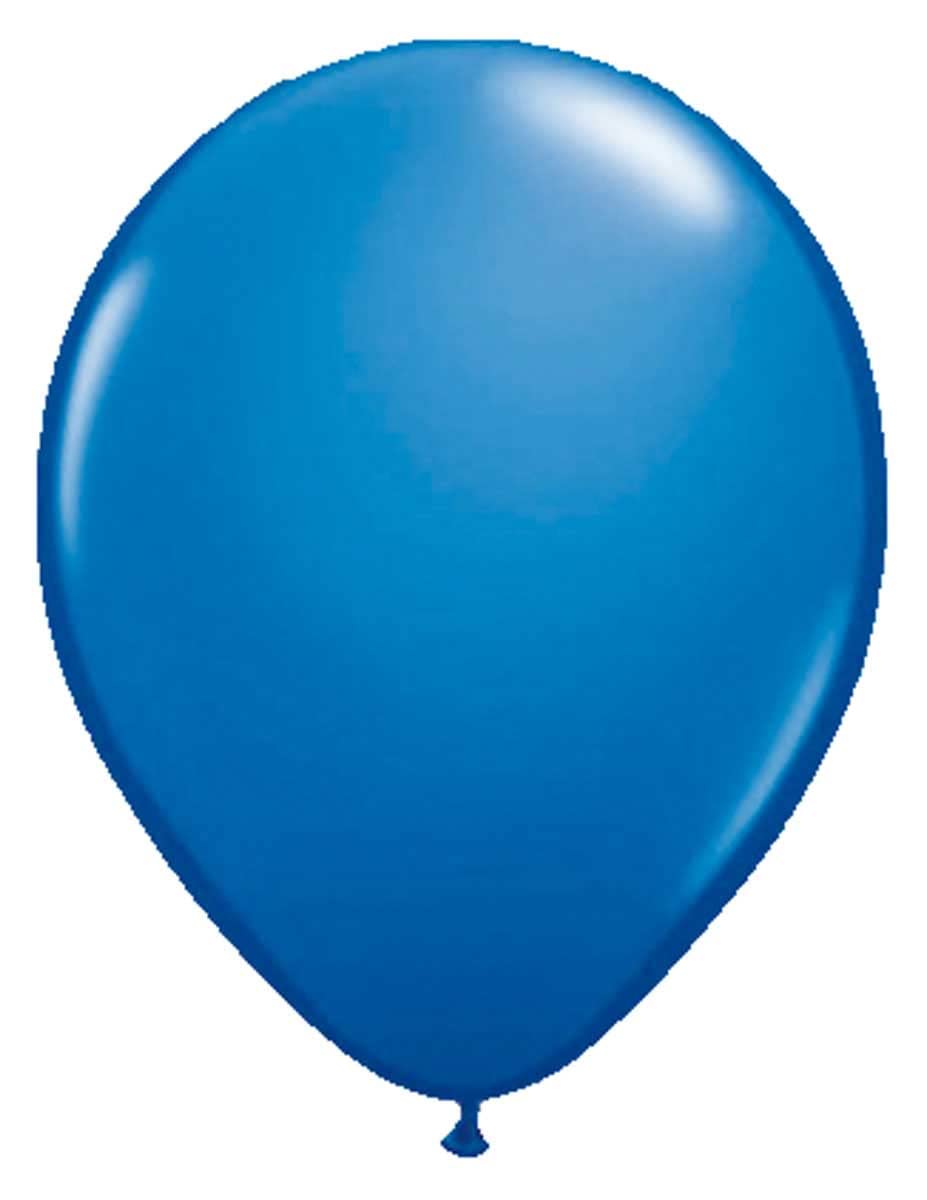 Folat 19130 Blue Dark Balloons Metallic 30 cm-50 Pieces