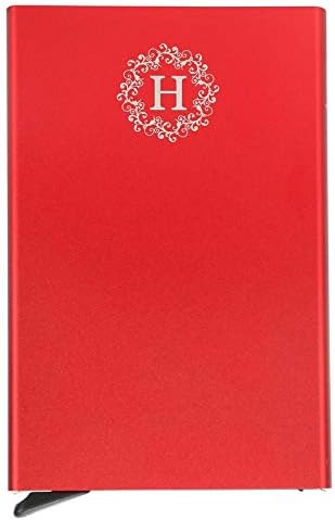 Slim RFID Card Holder Wallet with Lycra Smart Pocket for Cash, ATM Card for Men Woman ( Red )