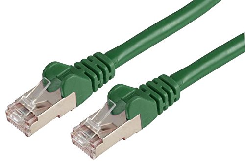 Pro Signal PSG90815 Cat6a LSOH RJ45 Ethernet Patch Lead, 0.5m, Green