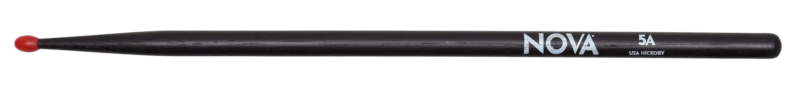 Vic FIrth - NOVA Drumsticks - 5AN - Nylon Tip - Black
