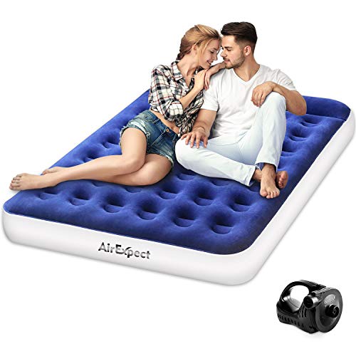 Air Mattress Camping AirBed Queen Size AirExpect Leak Proof