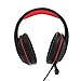 Gaming Headset for PS4, Beexcellent Xbox One Headset with Mic, Noise Cancelling Over Ear PS4 Headphones, Red Gaming Headphones with LED Light, Bass Surround, Soft Memory Earmuffs for Laptop, Mac, iPad