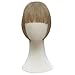 REECHO Fashion Full Length Synthetic 1 Piece Layered Clip in Hair Bangs Fringe Hairpieces Hair Extensions Color – Light Ash Blondethumb 1