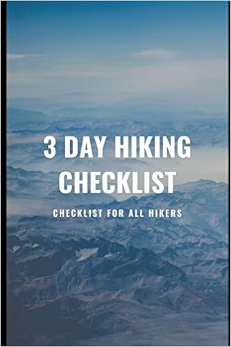 multi day hiking checklist