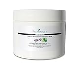 Best Natural Microdermabrasion Crème Face Scrub and Exfoliator with Shea Butter, Lavender and Lime Essential Oils for All Skin Types 2oz