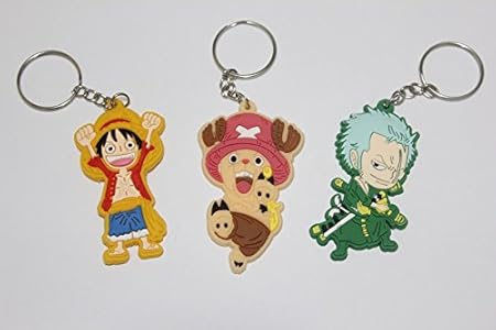 Fungshopワンピースルフィゾロチョッパーキーホルダーリングフィギュアおもちゃ 3 個 おもちゃ 通販 Amazon Co Jp