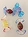 Brccee AC 20pcs Vintage Murano Glass Sweets Wedding Xmas Party Candy Decorations Gift