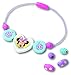 Melissa & Doug Disney Minnie Mouse Deluxe Wooden Bead Set With 60+ Beads for Jewelry-Making