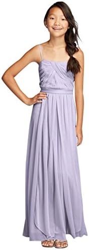 Versa Convertible Long Mesh Dress Style JB9015, Iris, 12