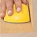 Peachtree Woodworking Supply 6 Inch Sanding Mouse Hook and Loop Sanding Block. Ideal For Woodworking, Furniture Restoration, Home and Automotive Body.