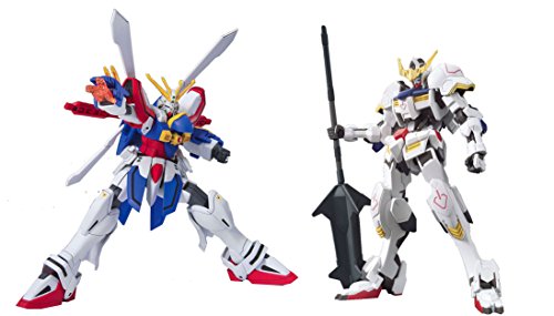 2 bandai gundam model sets - hg ibo barbatos and hguc n…