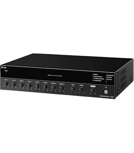 Amazon.com: TOA A-912MK2 8-Channel 120 watt Modular Mixer