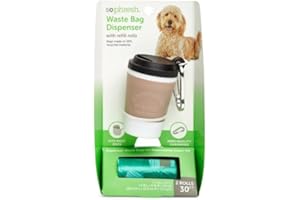 So Phresh Coffee Cup Dog Waste Bag Dispenser with Refill Rolls Count of 30