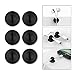 Ablest-6 Pack¨CMulti-Purpose Self-Adhesive Mini Cable Clips Cord Organizer¨CEliminates Cable Clutter