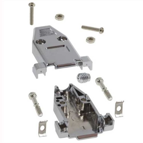 SF Cable, DB9 Plastic Hoods with Side Screw Strain Relief