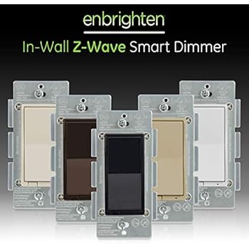 Ge Enbrighten Z Wave Plus Smart Light Dimmer Compatible With Alexa Google Assistant Smartthings Wink Zwave Hub Required Repeaterrange Extender
