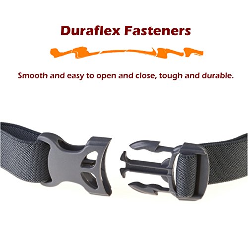 TRIWONDER Runners Race Number Belt with 6 Loops for Triathlon, Marathon, Running, Cycling (Grey) - Thumbnail 5